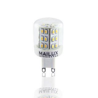 MAILUX 2,6 Watt 43 SMD LED (3014) G9 rund 240V warmweiß 3000K 260