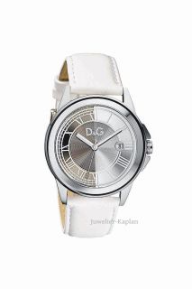 Gabbana Unisex Uhr ZERMATT Leder Weiß DW0631 NEU UVP 138€