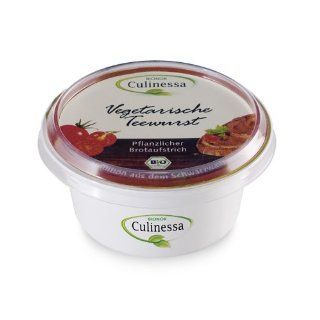 Culinessa Vegetarische Teewurst, 6er Pack (6 x 120 g Dose)   Bio