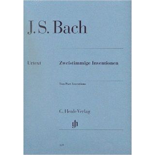 Zweistimmige Inventionen Bwv 772 786. Klavier Bach Johann