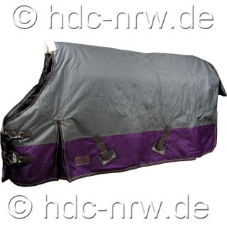 NEU IMPULZ Weidedecke ~ Grey / Purple 155 cm ~ 200 Gramm Outdoordecke