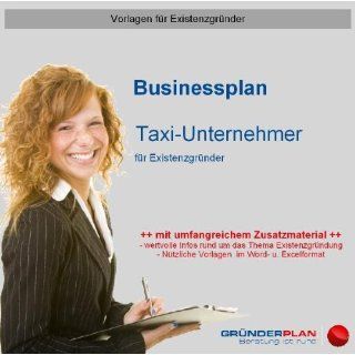 Businessplan Taxi Unternehmer für Existenzgründer Dirk
