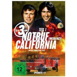 Notruf California   Staffel 1 [4 DVDs] Randolph Mantooth