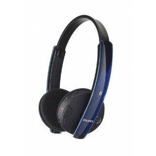 Sony DR BT101B Bluetooth Bügelkopfhörer schwarz/blau 
