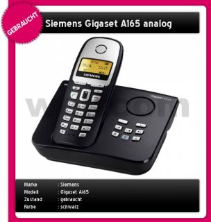 Siemens Gigaset A165 Telefon A16 analog gebraucht