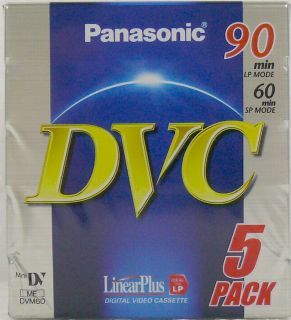 inkl 5er Pack Original Panasonic MiniDV Kassetten (damit es gleich los