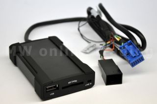 ZEMEX V2 USB SD AUX  Adapter VW RNS300 Delta 6 MFD2