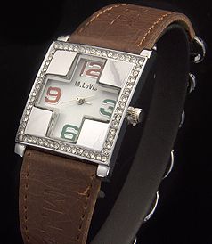 Modische Damen Teen Armbanduhr Leder Uhr Trend Neu 169€