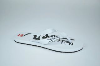 Quiksilver Zehentrenner Badeschuhe Beach Footwear weiß/schwarz 42 46