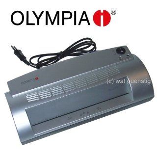 OLYMPIA Laminator A260 DIN A4 inkl. 106 Folien: Bürobedarf