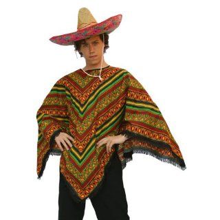Mexikaner Kostüm   Poncho   Mexiko   Universalgrösse 