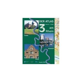 Atlas 3 am Rhein. Krefeld, Düsseldorf, Neuss 120 000 