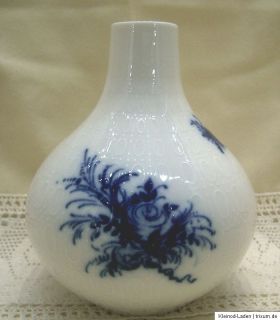 Porzellan Rosenthal Romanze Blau Vase 12cm 1. Wahl