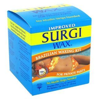Surgi WAX Brazilian Waxing Kit for Private Parts 113 grm (Haarwachsset