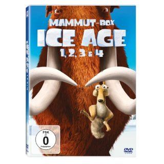 Ice Age 1, 2, 3 & 4 (Mammut Box) [4 DVDs]: Carlos Saldanha