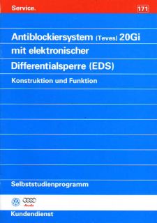 SSP 171 VW Audi Handbuch Antiblockiersystem (Teves)20Gi