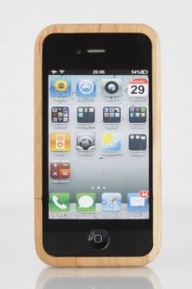Original iGard® iPhone 4 4S Buche Buchenholz Holz Hülle Schutzhülle