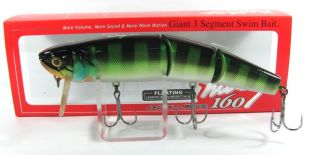 Jackall Mikey 160 Jointed Floating Lure Green Perch 165