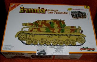 WWII german Brummbär Sd.Kfz. 166 Late Production + Grenadiere 1:35