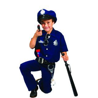 Polizei Kostüm für Kinder Gr. 116 401141 Spielzeug