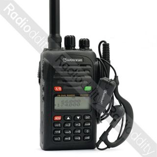 Wouxun KG UV2D 4M/2M 66 88/136 174 FM 76 108 MHz Walkie Talkie BOS PMR