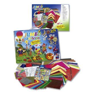 Folia 50915/1   Jumbo Bastelkoffer 107 teilig Spielzeug