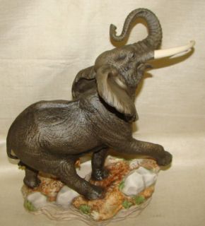 gr. Porzellan Elefant, Franklin Mint 1989, 184/2009