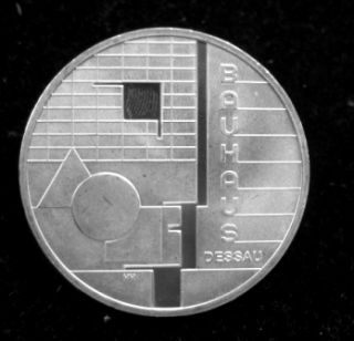 10 Euro Münze Bauhaus Dessau 2004 A 1QN173