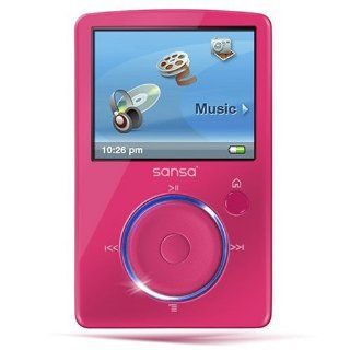 SanDisk Sansa Fuze  /Video Player 4 GB mit Radio pink von