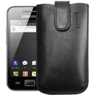 mumbi ECHT Ledertasche Samsung Galaxy Ace S5830 S5830i: 