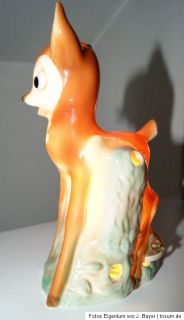 1950er Jahre Lampe / Rauchverzehrer Bambi Disney Goebel / Hummel