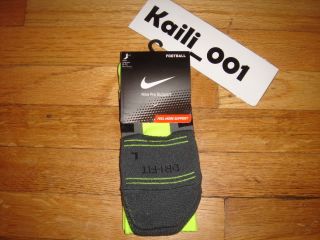 Nike Volt Pro Compression Socks L 8 12 Dri Fit Elite Breast Cancer