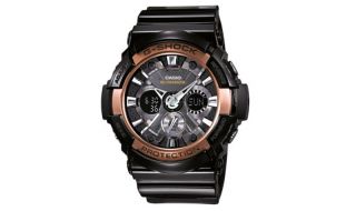 Casio G Shock GA 200RG 1AER rose gold G Shock Uhr Watch Montre