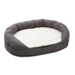 Hundebett Ortho Bed Oval, grau, 118 x 72 x 24 cm Haustier