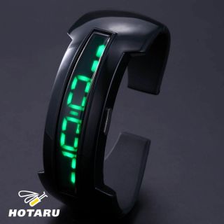 Fashion HOTARU Digital Quarz Uhr Silikon Armbanduhr 9 Modelle Unisex