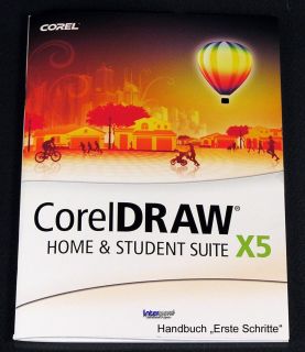 Corel Draw X5 Home & Student 3 PC Box + 250000 Cliparts