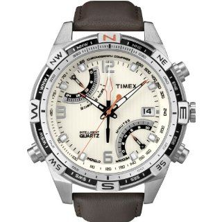 Timex Herren Armbanduhr Analog Leder braun T49866AU Uhren