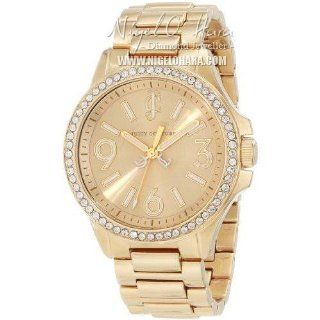 Juicy Couture Ladies Jetsetter Gold Tone Bracelet Watch   1900959
