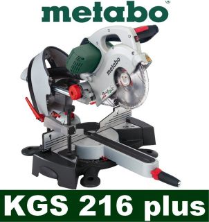 METABO Kapp  und Gehrungssäge KGS 216 Plus mit Zugfunktion