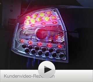 Dectane RA05LLC LED Rückleuchten Audi A4 8E Lim. 01 04 crystal
