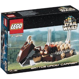 LEGO 7126   Battle Droid Carrier, 133 Teile Spielzeug