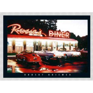 Bild mit Rahmen Robert Gniewek, Rosies Diner #5, 86 x 61