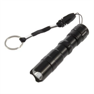 HOT KX 005 3W 1AA Mini LED Police Flashlight Torch Outdoor Camp