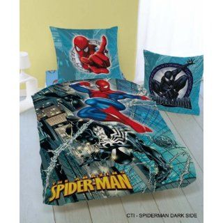 Bettwäsche Spiderman DARK SIDE 135 x 200 cm 100% Baumwolle (Linon