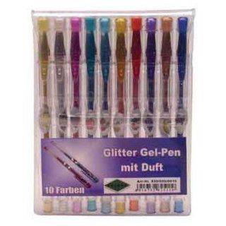 Gel Pen Glitter mit Duft 10er von Werkstetter
