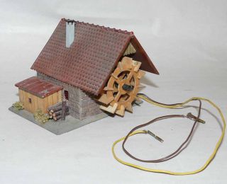 FALLER H0 ++ 2 Stück No. 227 Holz   Fertigmodell Wassermühle
