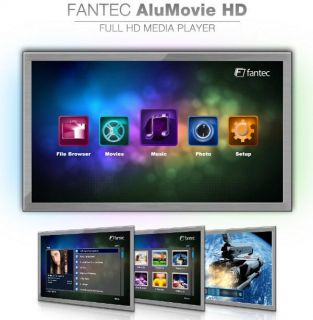 Fantec AluMovie FullHD Multi MediaPlayer HDMI 1080p ISO