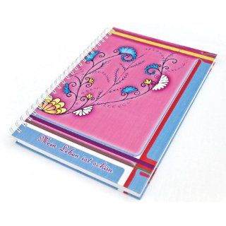 Schreibwandel Spiralblock Hardcover pink, A4, 150 Blatt  300 Seiten
