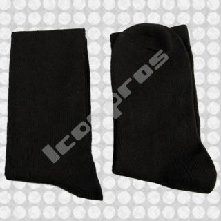 Schwarz Halterlose Strümpfe Kniestrümpfe Wärmer Socken