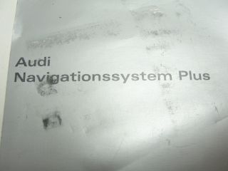 Audi A8 S8 4D A6 4B Bedienungsanleitung Navigation Plus Navi Anleitung